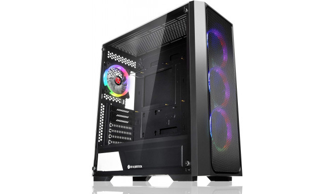 RAIJINTEK PONOS MS4, tower case (black, FULL MESH version)