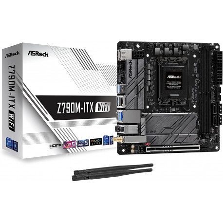 ASRock Z790M-ITX/WIFI, Motherboard - Socket 1700