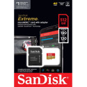 Sandisk memory card microSDXC 512GB Extreme + adapter