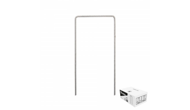 Cinkuotas metalinis kaištis "U" formos plotis 7cm / aukštis 20cm
