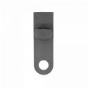 BUNGEE CORD CLIPS screwed type with mounting eyelet (8 pcs) gray