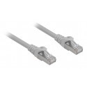 Sharkoon network cable RJ45 CAT.6a SFTP LSOH grey 2,0m - HalogenFree
