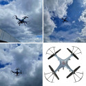 Syma X5HW 2.4GHz RC droon Wi-Fi kaamera sinine