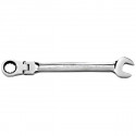 Flex head ratcheting combination wrench 17mm Irimo blister