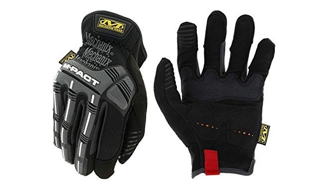 Kindad Mechanix M-Pact® avatud mansett Must/hall XL