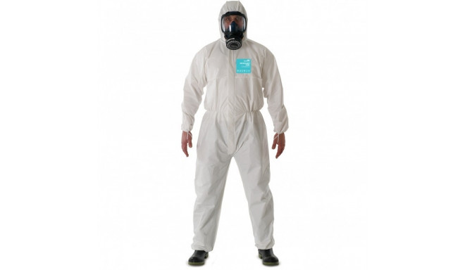 Disposable coverall Type 5/6 Ansell Alphatec 2000, white, size L