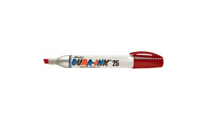 Tindimarker Markal Dura-Ink 25, 3 & 6mm, punane