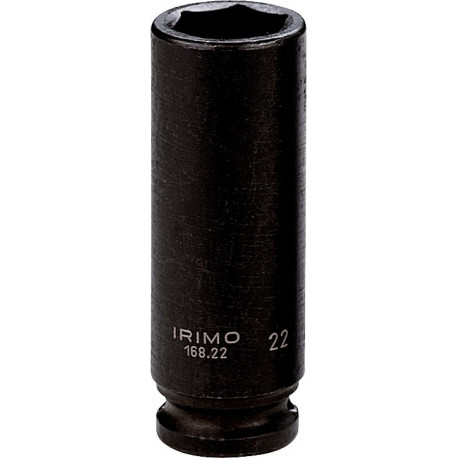 Kuuskant pikk löökpadrunvõti 16mm 1/2" Irimo jaepakend