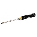 Screwdriver ERGO™ slotted with 14mm hex shank 1.6x8.0x175mm flat