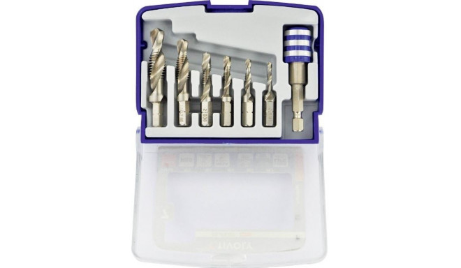 Keermestuskomplekt FTH, M3-M10 kombikeermepuuridega "Half-Box" 7 osa