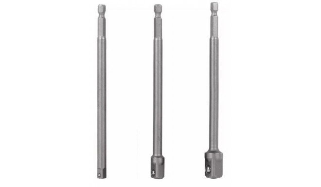 Long socket adapter bit set, 3 pc Truper®