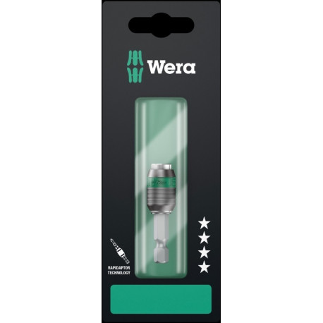 Wera 889/4/1 K Rapidaptor 1/4" bit holder 50mm