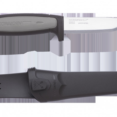 MORAKNIV robust knife, carbon steel blade 91x3,2mm