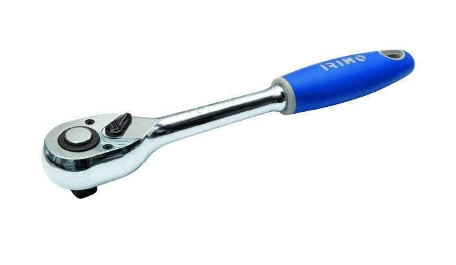 Reversible ratchet 152mm 1/4" Irimo blister