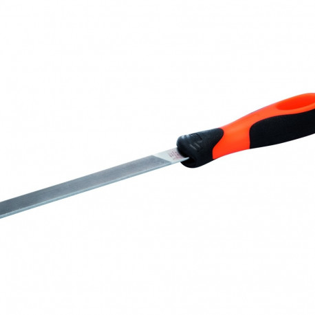 Teritusviil lapik 10" 250mm jäme raie käepidemega