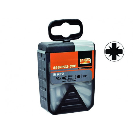 Screwdriver bits PH2 25mm 30pcs