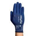 Safety gloves Ansell HyFlex 11-819 ESD, thin nylon, spandex, carbon, foam nitrile palm dipped, retai