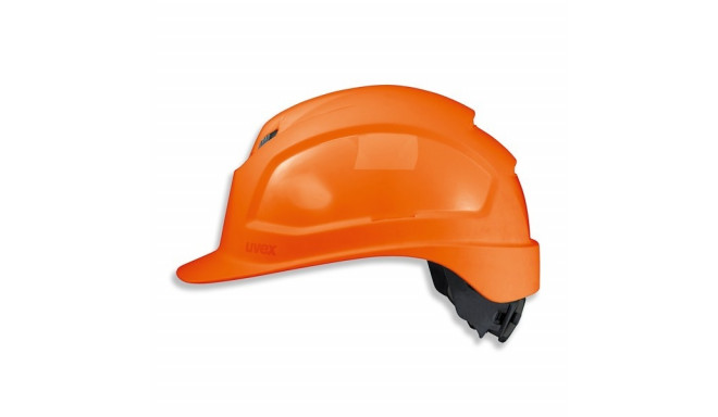 Helmet Uvex Pheos IES, orange, with adjustable ventilation, 55-61 cm. goggle adapter, tightening wit