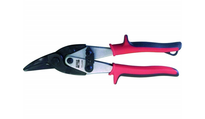 Tin snip with lever action, left cut 250mm HRC 60-62