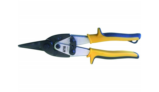 Tin snip with lever action, straight cut 250mm HRC 60-62
