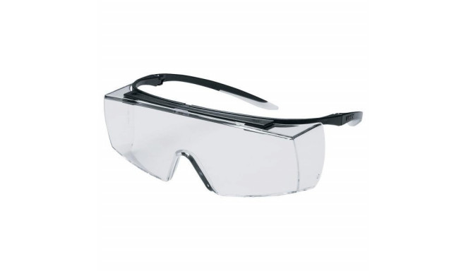 Safety glasses Uvex Super f OTG over normal glasses