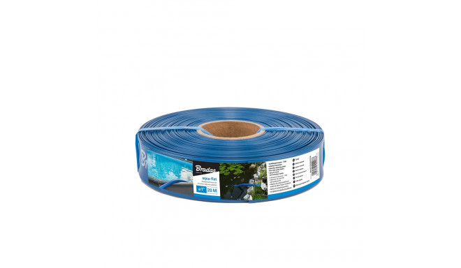 Plokščia žarna AQUA - FLAT PE / EVA komplekte su žarnos spaustuku WP1 - 2 "- 10m