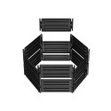 AIR-KING composter 600 L, black