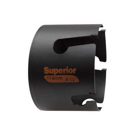 Multi construction holesaw Superior 121mm with carbide tips, depth 71mm