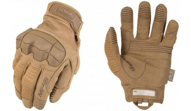 Pirštinės MECHANIX M-PACT 3 Coyote L dydis. Velcro, TrekDry®, dirbtinė oda, delno, Kevlar® krumplių,