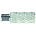 HSS core drill Tivoly Ø15X80X50 mm, long series, Weldon shank Ø19 mm. Bright, uncoated