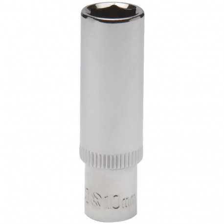 Deep hexagon socket 10mm 1/4" Irimo blister