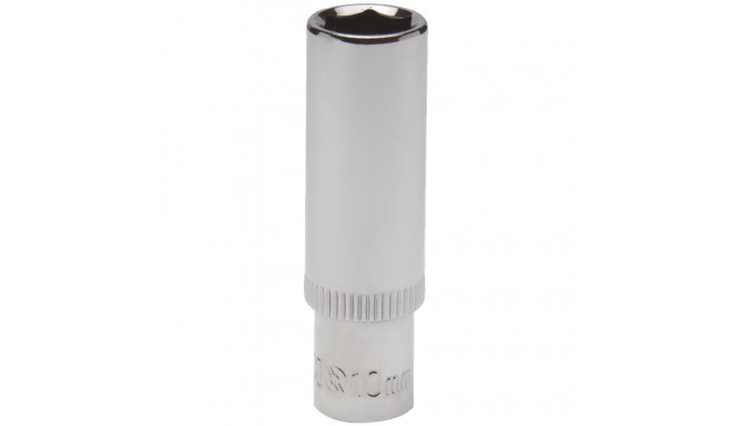 Deep hexagon socket 10mm 1/4" Irimo blister