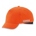 U-cap hi-viz orange 55-59 short brim