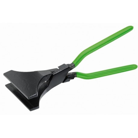 Seaming pliers straight, width 100mm, depth 58mm, lap joint