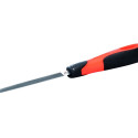 Slim taper triangular saw sharpening file 6" 150mm second cut with handle