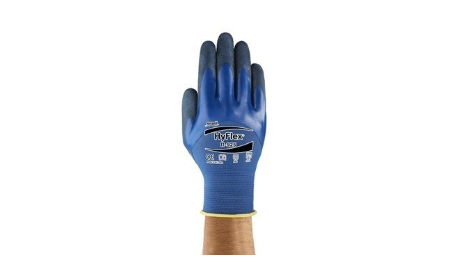 Safety gloves Ansell HyFlex® 11-925, size 7. Retail pack