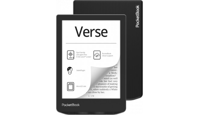 PocketBook e-reader Verse 6" 8GB, mist grey