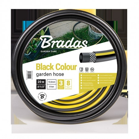 Garden hose BLACK COLOUR 5/8" - 50m