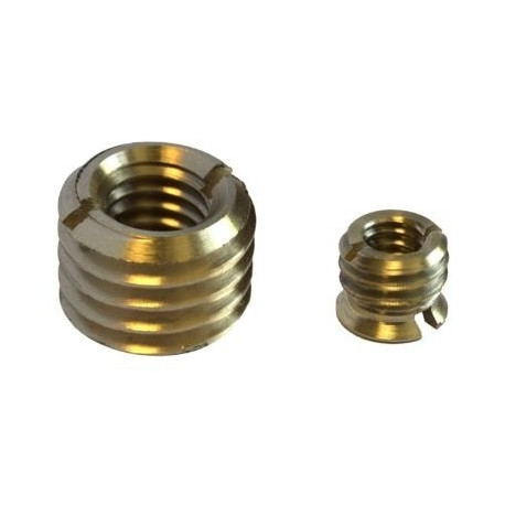 Thread adaptors 3/8-5/8" and 1/4-3/8"