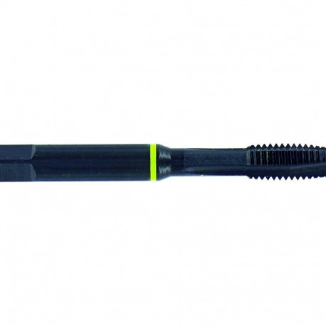 Multi material machine tap M6x1.0 ISO HSS for open holes. Steam treated