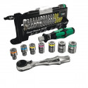 Wera Tool-Check PLUS 39 набор, включающий трещотку, биты, головки и ручку-держатель