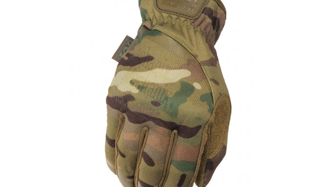 Pirštinės Mechanix FastFit® Multicam® L 0,6 mm, tinka jutikliniam ekranui