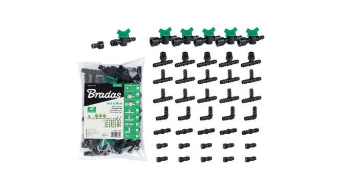 Set of accessories for drip line 16mm - 42pcs.