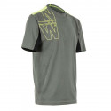 Work T-shirt North Ways Peter 1210, khaki/fluo yellow size M