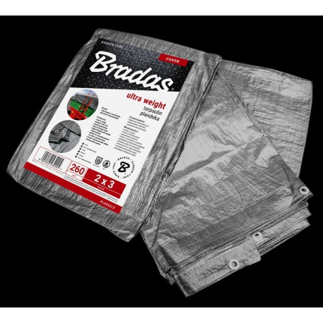 Reinforced tarpaulin ULTRA WEIGHT 260g, 5 x 8m