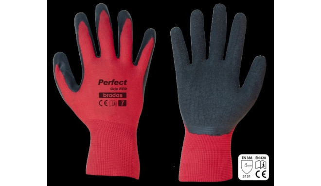 Kindad PERFECT GRIP RED lateks 9