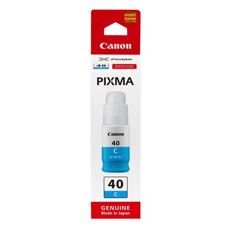 Canon GI-40C (3400C001) Ink Refill Bottle, Cyan