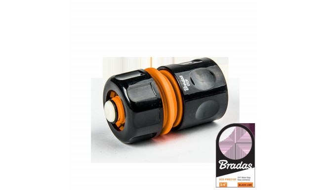 BLACK LINE Quick Connector 3/4" POWER JET stopperiga