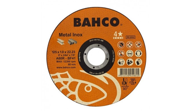 Cutting disc A60R INOX+Fe T41 125x1.0x22.23mm