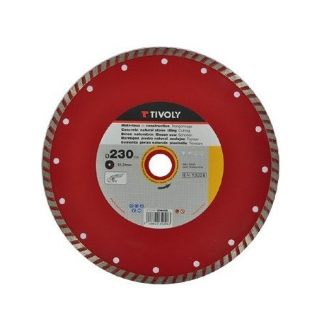 Diamond disc Tivoly, turbo 125x22,2mm